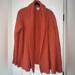 Target A New Day Burnt Orange Knit Cardigan